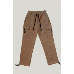 Трикотажные спортивные штаны-95% хлопок, с накладными карманами,  для мальчиков. Размеры 134-164 см, S&D.